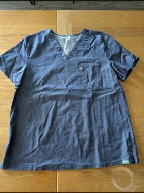 Mediclo Womens Scrub Set- Denim Blue